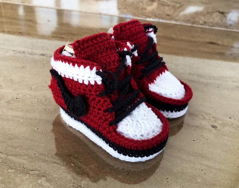 Crochet Baby Boy Shoes Newborn Booties Unique Baby Gift Gender Neutral Baby