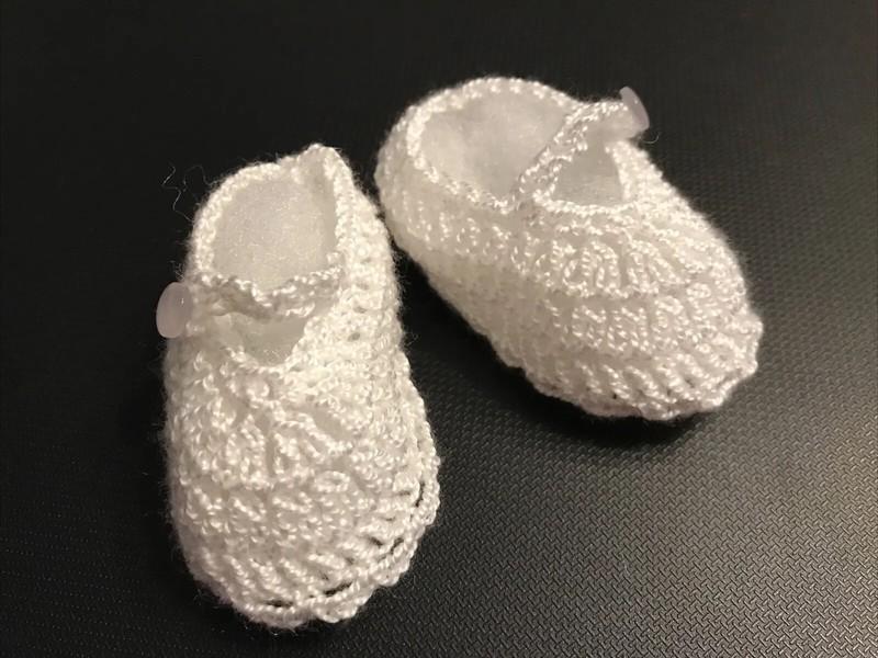 Crochet Baby Shoes Booties Crochet Doll Shoes Booties White Mary Jane