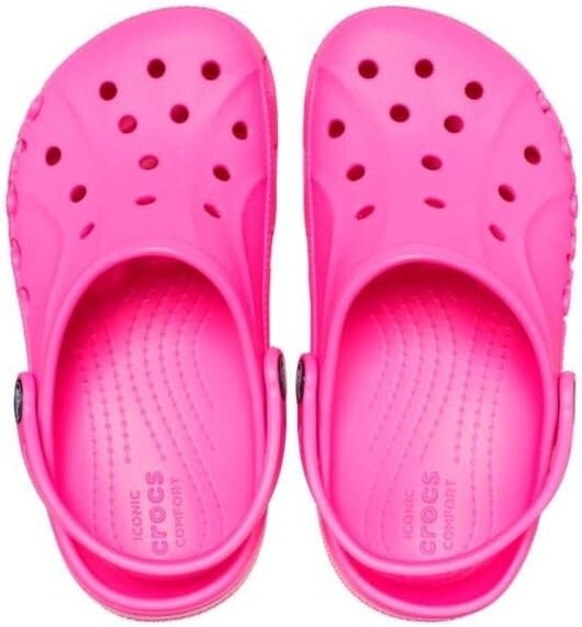 Crocs Baya Clog T Electric Pink - US Men's 11 Women's 13 EU 45-46