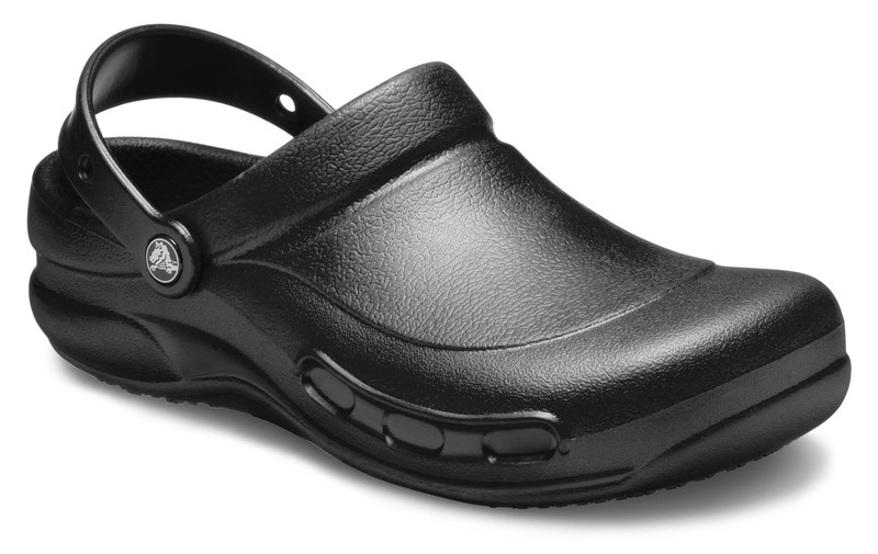 Crocs Bistro Unisex Black Clog Shoes Size Men's 5 Women's 7 Medium