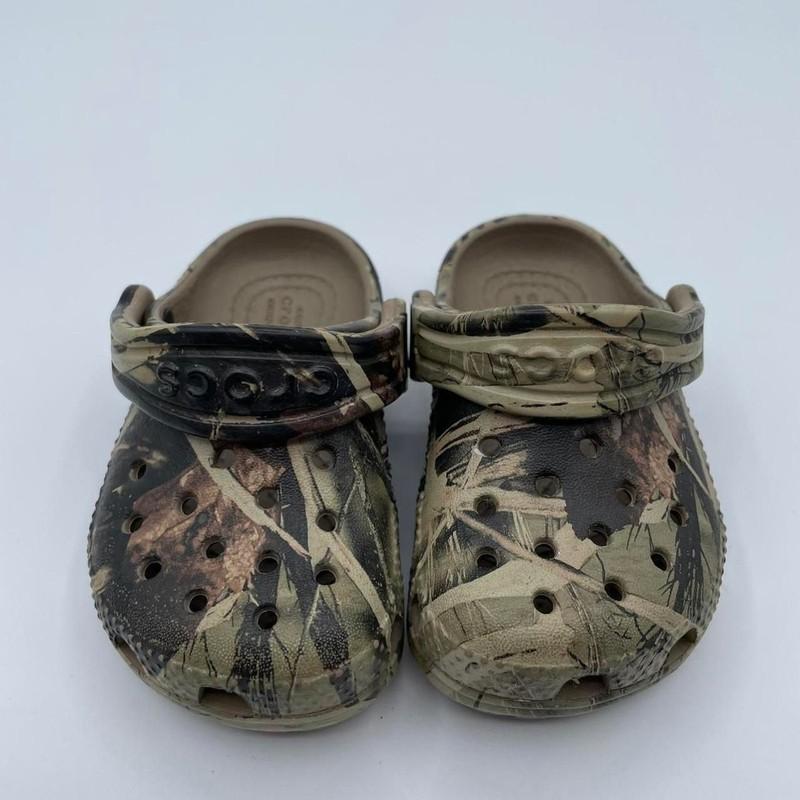 Crocs Camo Baby Size 4 Clogs Camouflage Utility Unisex Kidcore Country Western