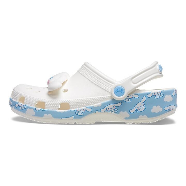 Crocs Cinnamoroll Classic Clog M5 W7 Sanrio 23cm White Unisex Japan Limited New