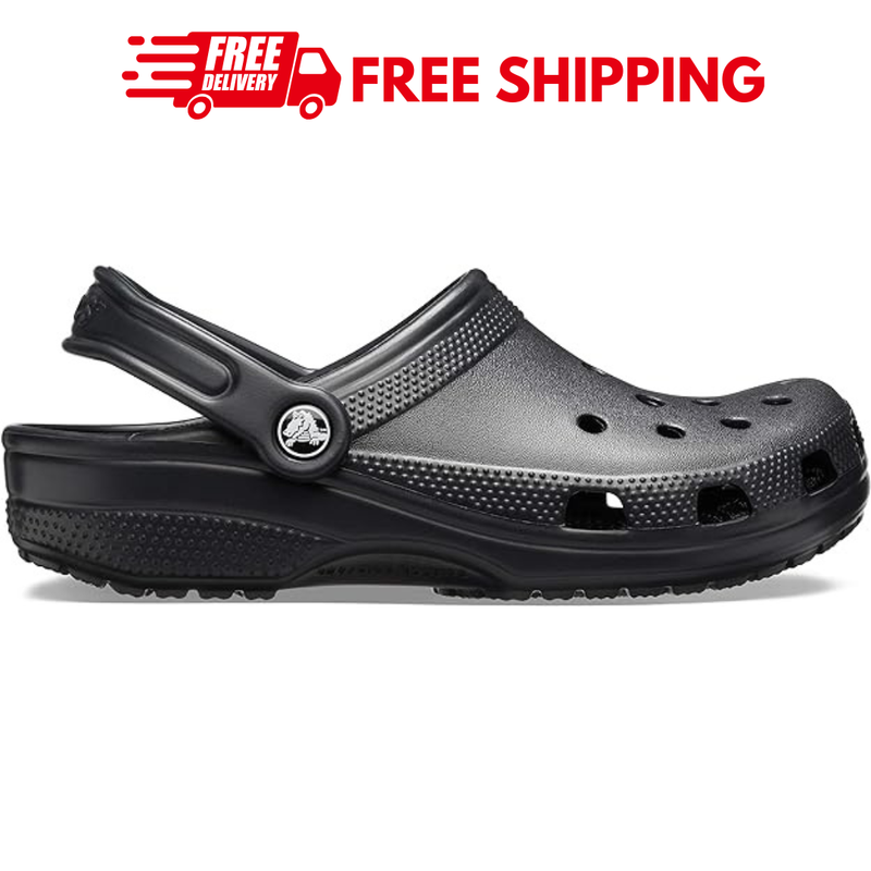 Crocs Classic Clog Unisex Slip On Women Shoe Ultra Light Water-Friendly Sandals