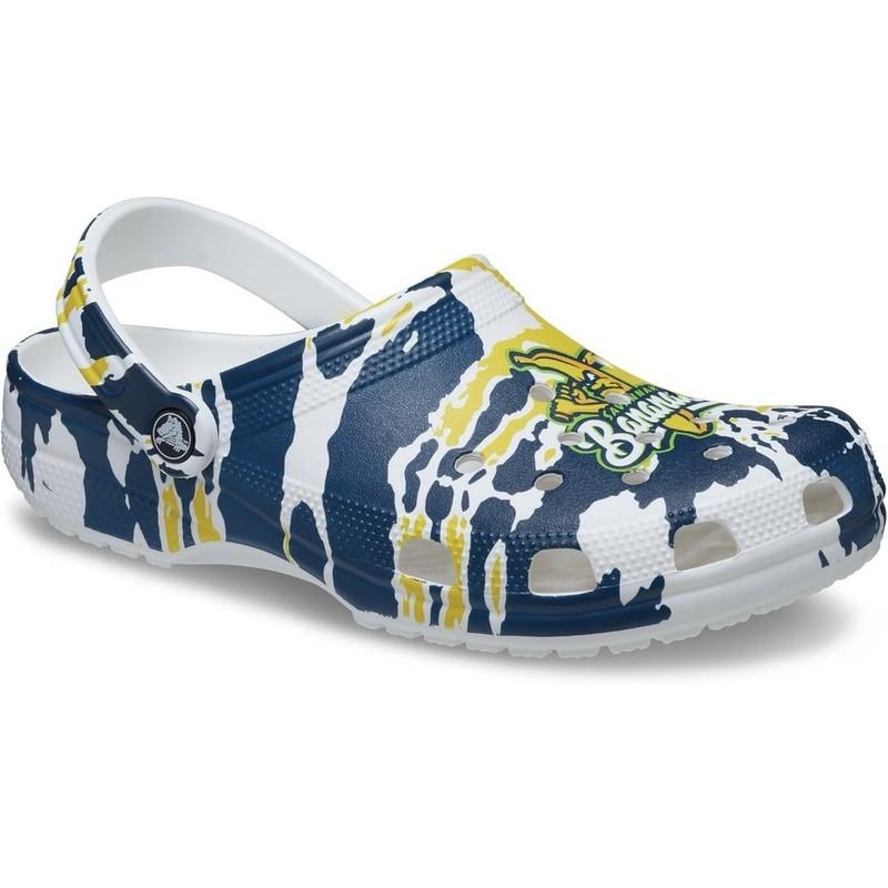 Crocs Classic Clogs Savannah Bananas Shoes Limited Edition Tie Dye Mens Size 11
