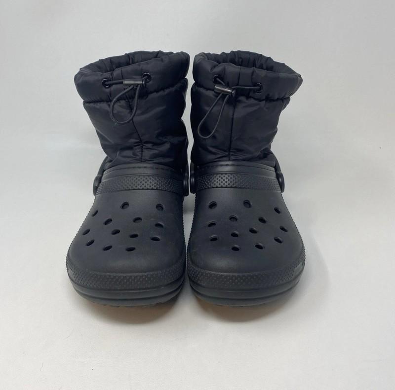 Crocs Classic Lined Neo Puff Lined Winter Boots Unisex M11 W13 Black 206630