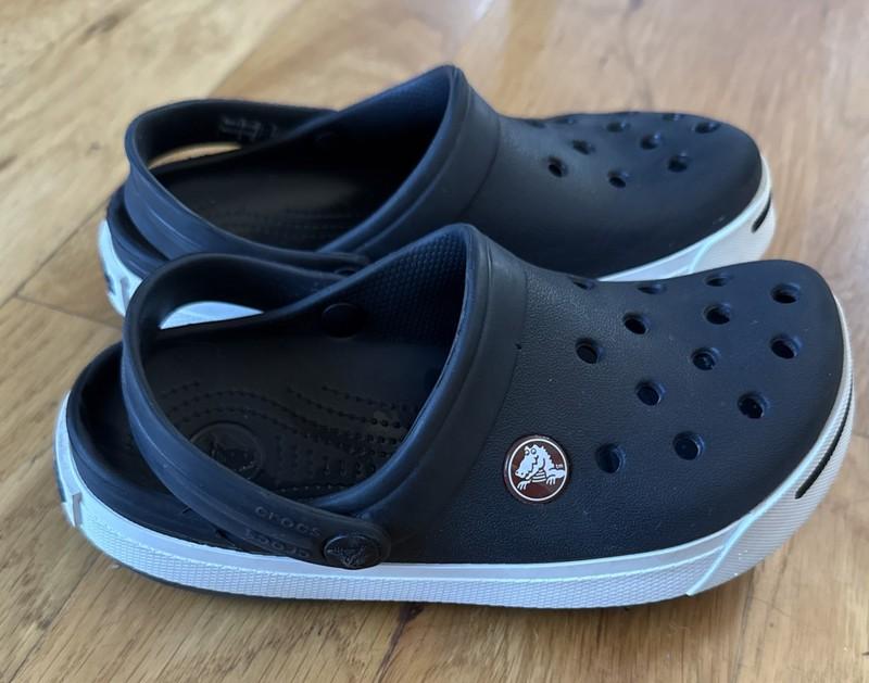 Crocs Crocband Black Classic Clogs for Kids 12/13 C