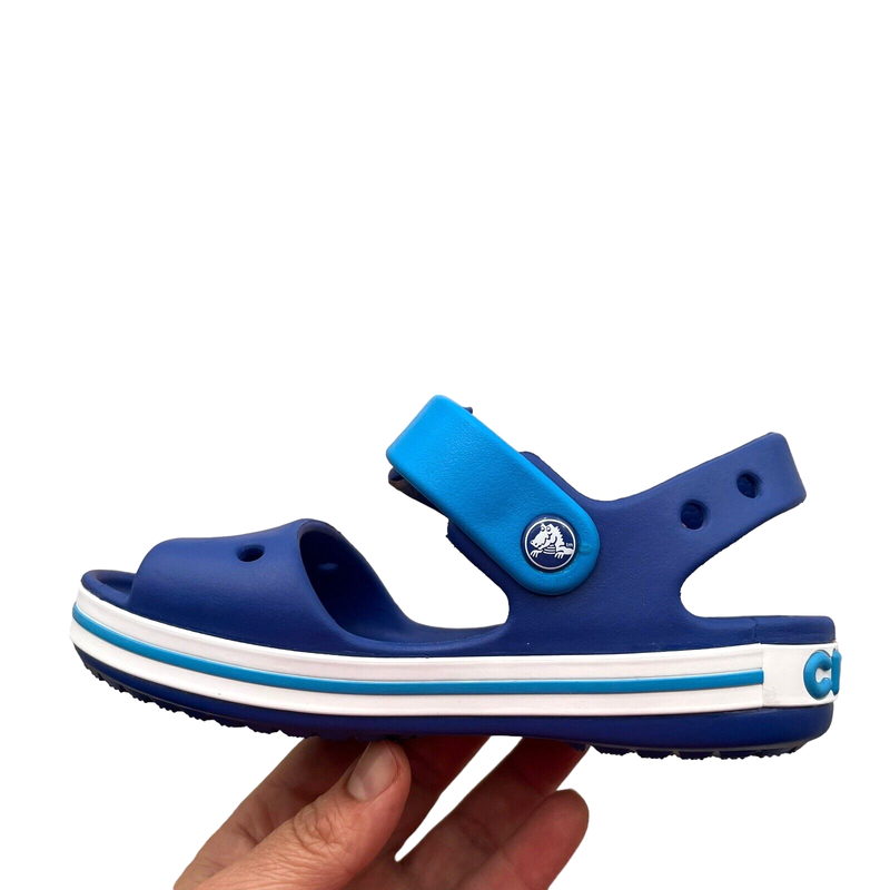 Crocs Crocband Little Boys Sandal Size 11 Royal Blue Water Friendly Lightweight
