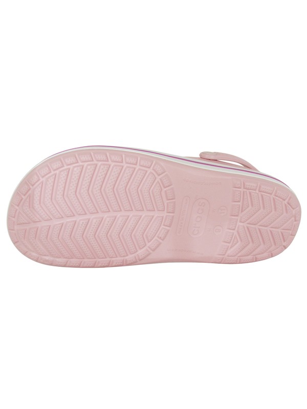 Crocs Crocband Unisex Casual Water Shoe Size 11 - Pearl Pink/Wild Orchid
