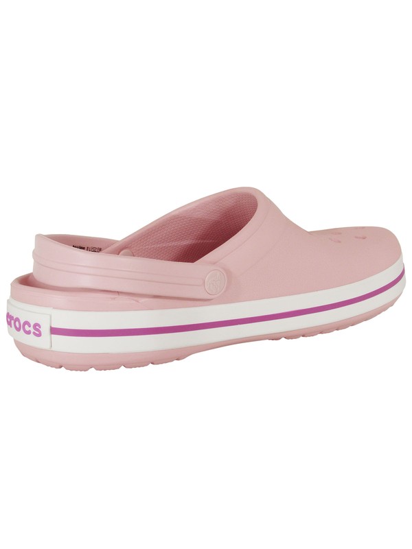 Crocs Crocband Unisex Casual Water Shoe Size 11 - Pearl Pink/Wild Orchid