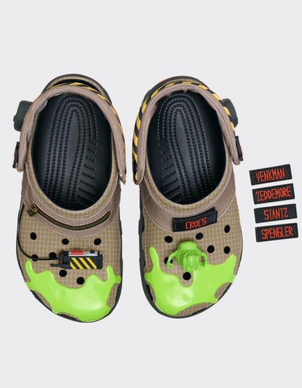 Crocs Ghostbusters Classic Clog Glow In The Dark Unisex Shoes - New