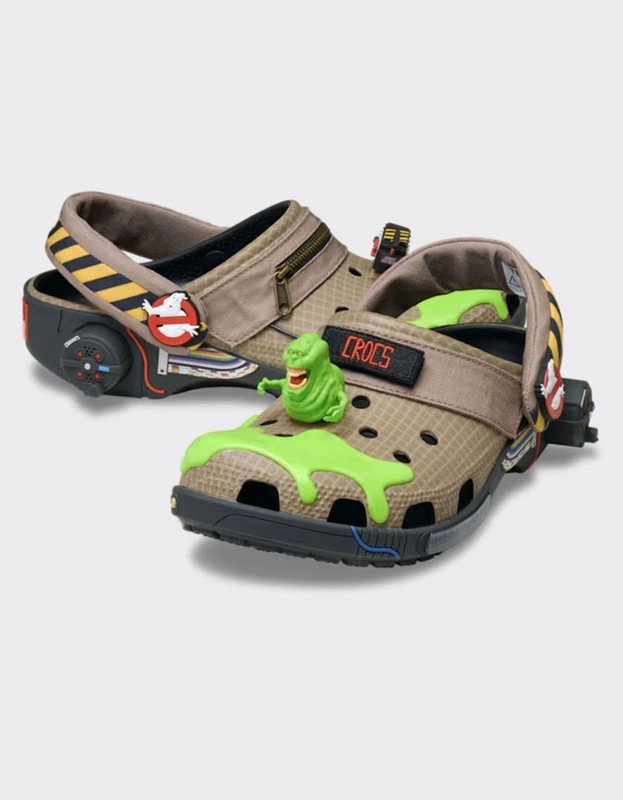 Crocs Ghostbusters Classic Clog Glow in the Dark Unisex Shoes - New