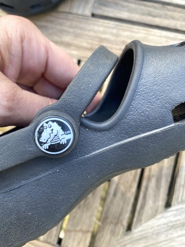 Crocs Girl’s Mary Jane Slip On Clogs Black Size C11