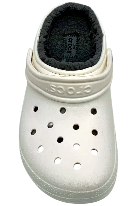 Crocs Kid's Girl Classic Lined Clog White