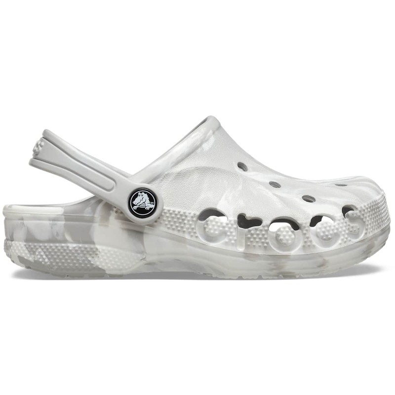 Crocs Kids Baya Marbled Clog – Lightweight Waterproof Secure Fit Slip-On