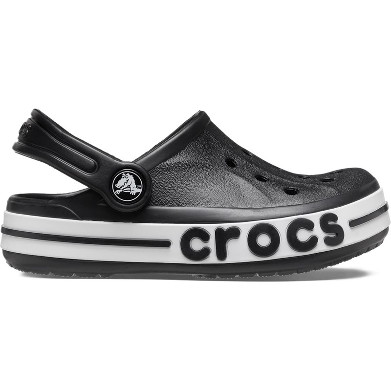 Crocs Kids Bayaband Clog – Lightweight Waterproof Secure Fit Slip-On Shoes