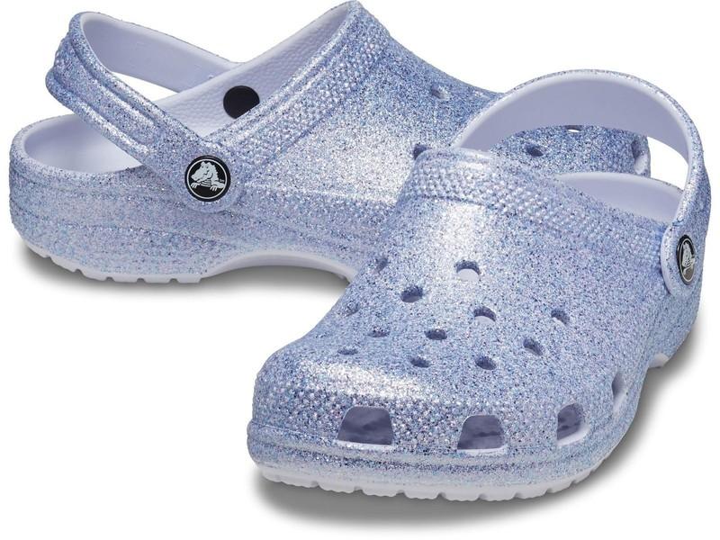 Crocs Kids' Classic Glitter Clog