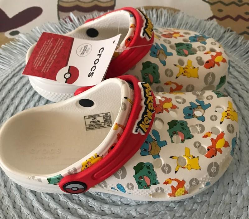 Crocs Kids Girls Shoes Pokemon Clogs Slip On Shoes C13