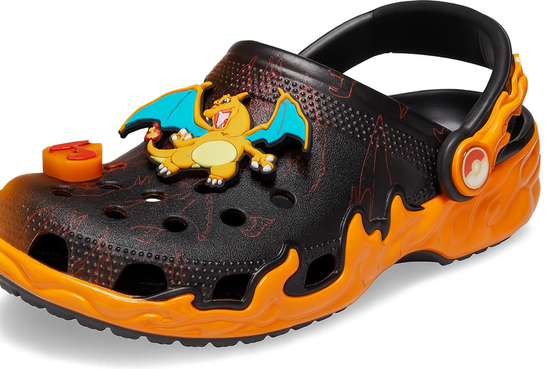 Crocs Pokemon Classic Clogs Charizard Blastoise Men’s Size 11 Rare Limited