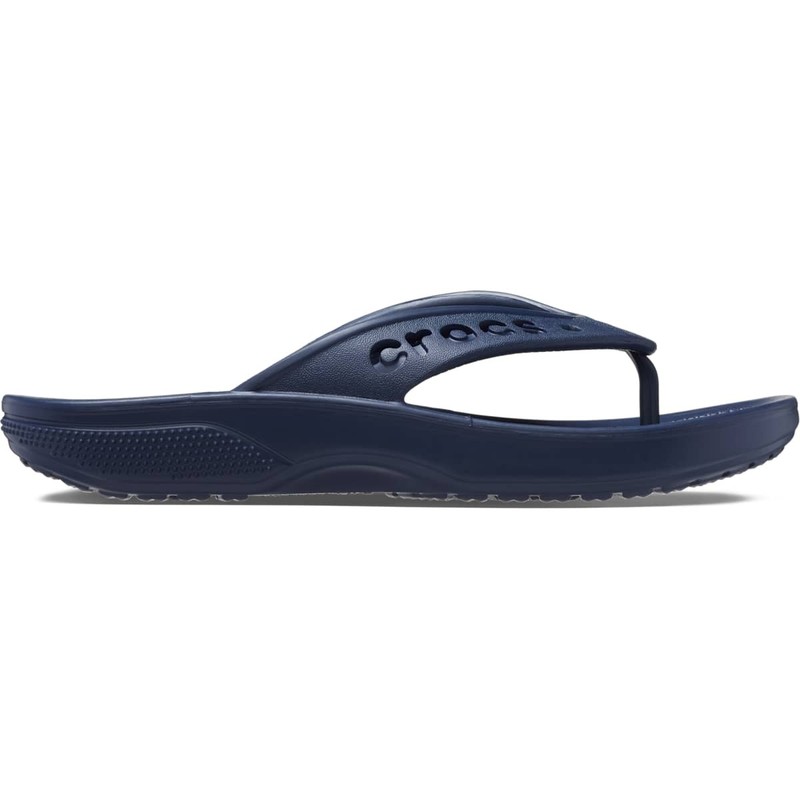 Crocs Sandals Baya II Flip Flop Black Slip-On Mens 8 Navy Blue