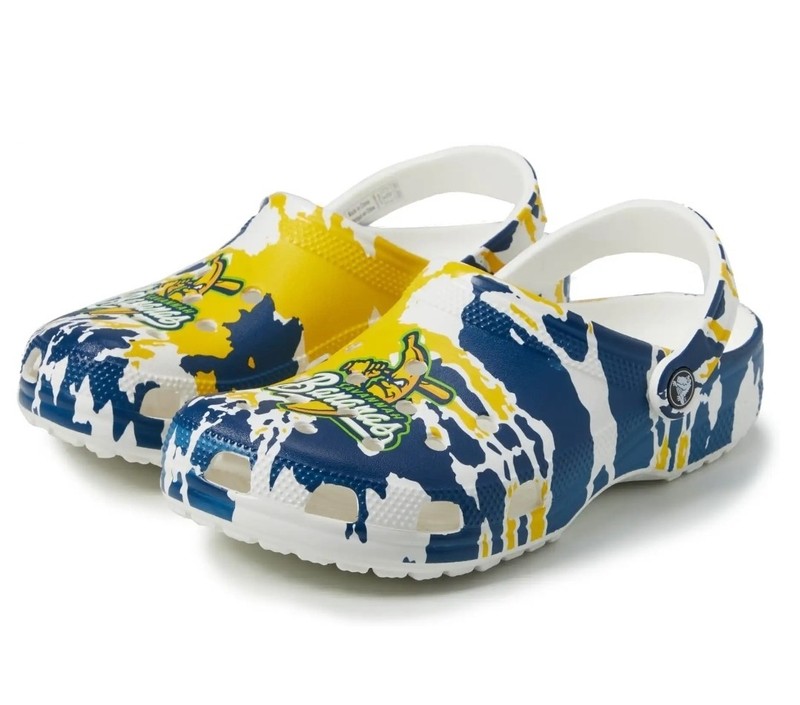 Crocs Savannah Bananas Baseball Team Unisex Clogs Size M11/W13 (NEW)