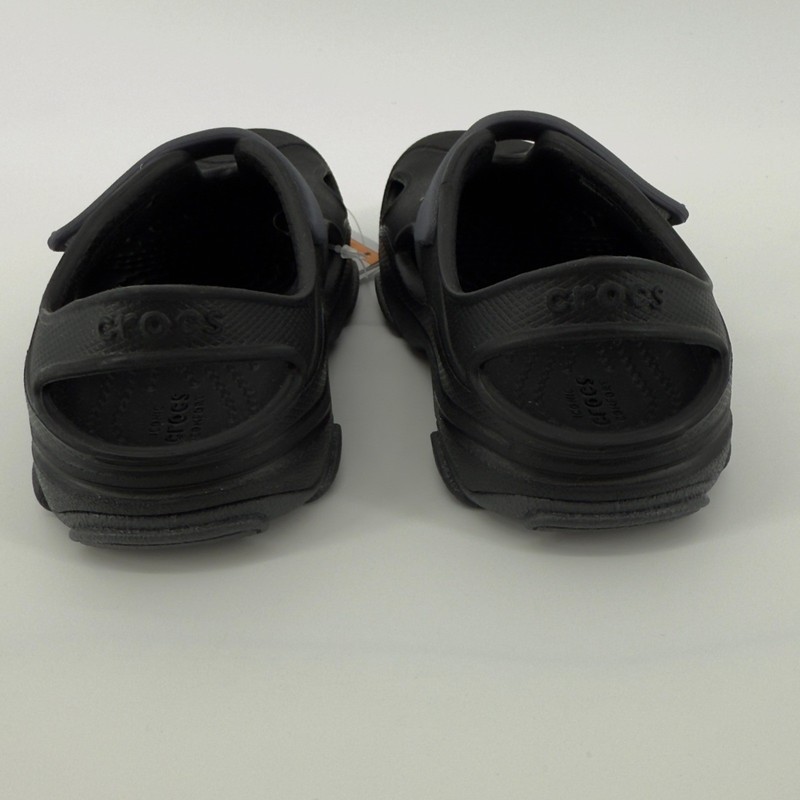 Crocs Toddler All-Terrain Fisherman Sandal Black 7 Toddler C7 Adjustable Strap