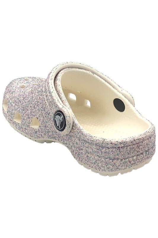 Crocs Toddler Girl's Classic Glitter Clog Mystic Glitter