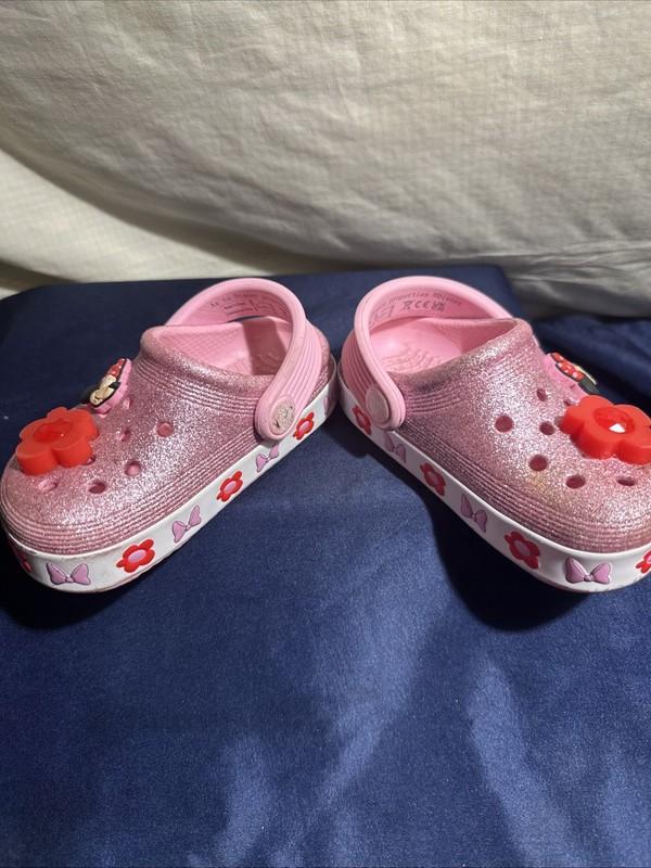 Crocs Toddler Girls Minnie Mouse Band Clogs