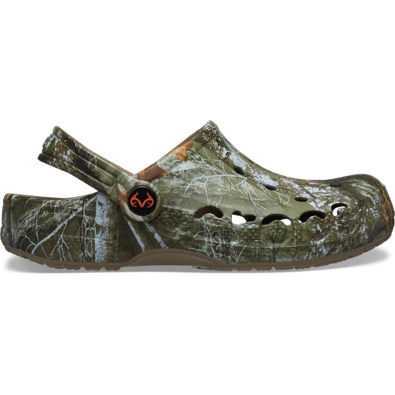 Crocs Toddler Realtree Edge Baya Clogs Camo Pattern Waterproof Lightweight