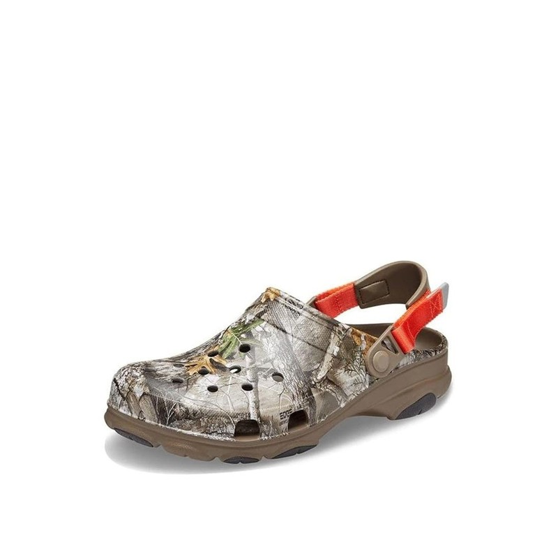 Crocs Unisex Classic All-Terrain Realtree Edge Clog Men's 10 Camo Strap Adjust