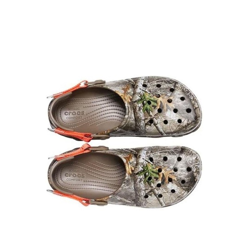 Crocs Unisex Classic All-Terrain Realtree Edge Clog Men's 10 Camo Strap Adjust