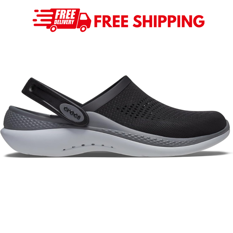 Crocs Unisex Shoes Adults LiteRide 360 Clogs Slip On Comfortable Free Shipping