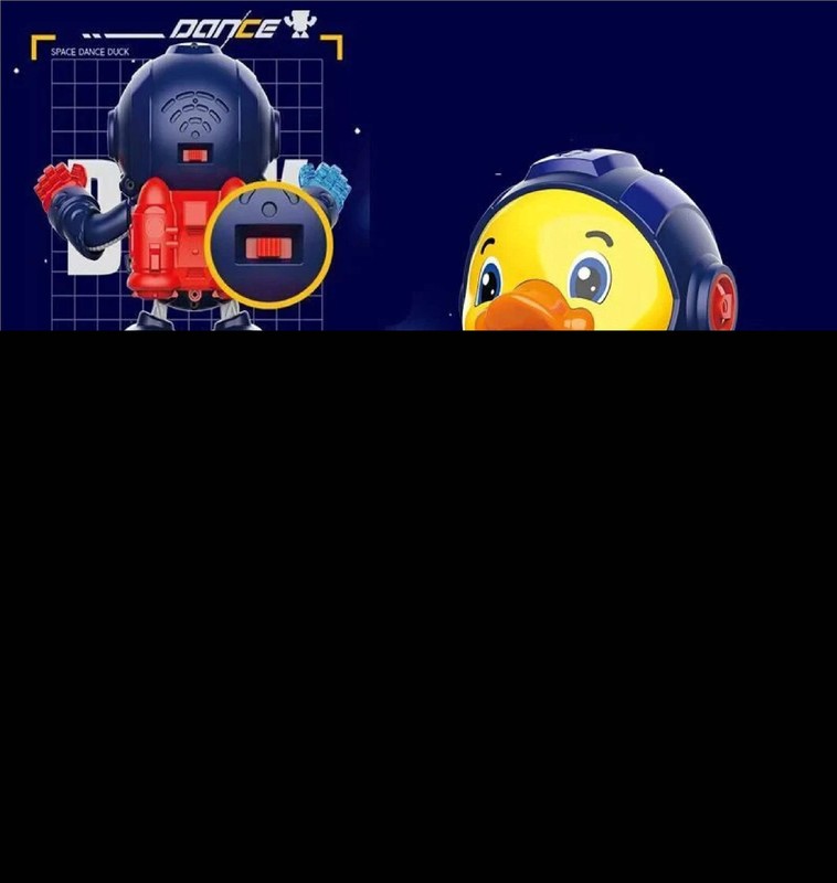 Dancing Space Duck With Light And Music