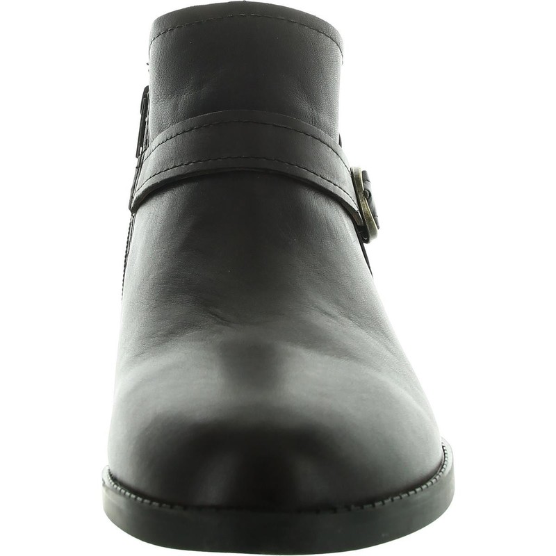 David Tate Womens MAVERICK Brown Buckle Ankle Boots 6 Medium (B M) BHFO 5486