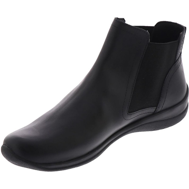 David Tate Womens Space Leather Chelsea Ankle Booties Shoes BHFO 1022