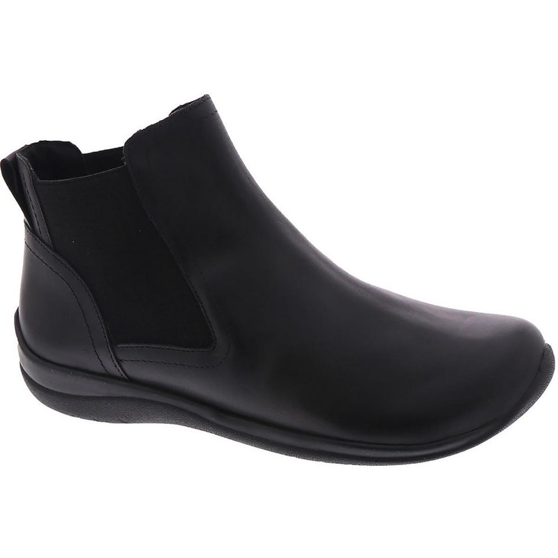 David Tate Womens Space Leather Chelsea Ankle Booties Shoes BHFO 1022