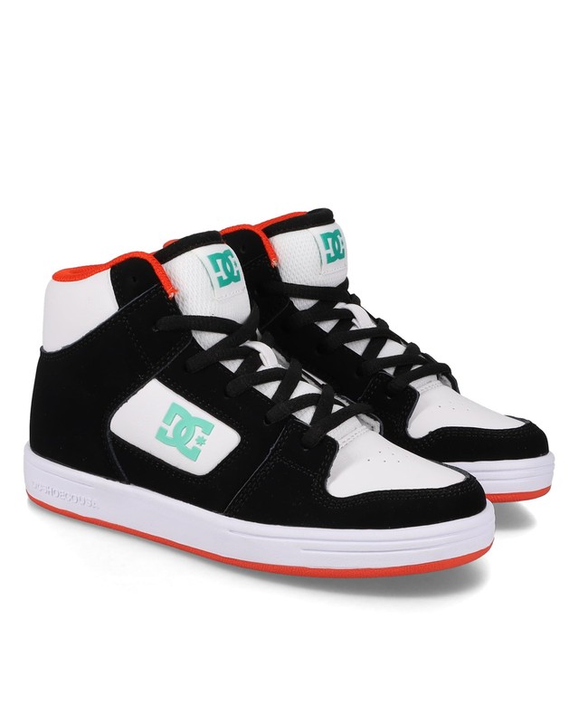 DC Shoes Boys Manteca 4 Hi Skate Sneakers Boys' Skate Shoe Gray