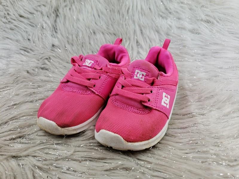 DC SHOES Eva Hot Pink Sneakers Toddler Size US 7 EUR 23