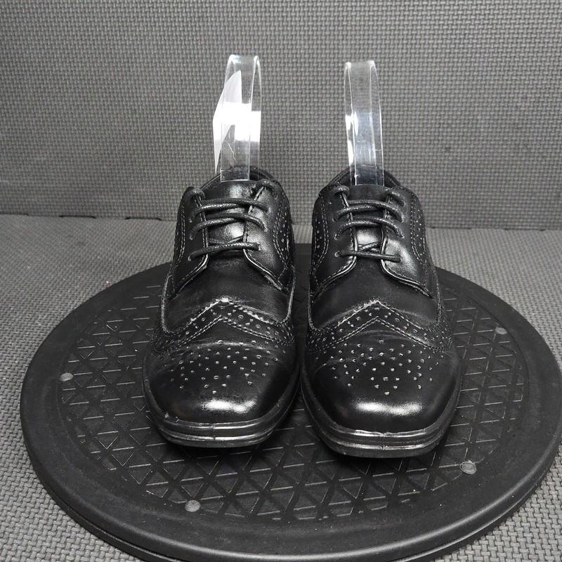 Deer Stags Ace Comfort Wingtip Oxfords Toddler Sz 13 Black Dress Shoes