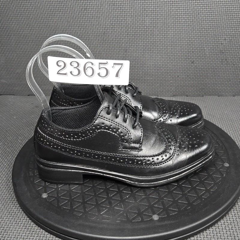 Deer Stags Ace Comfort Wingtip Oxfords Toddler Sz 13 Black Dress Shoes