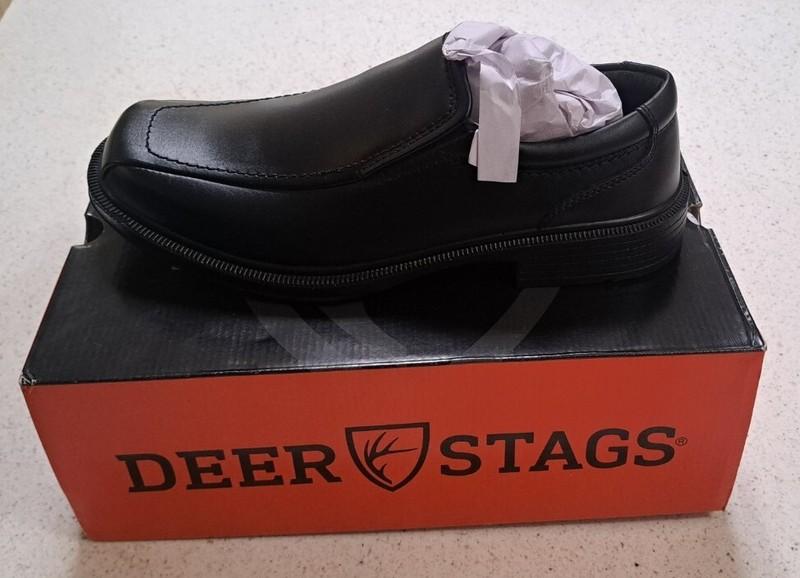 Deer Stags Brian Casual Loafers Little Boys Black Size 1