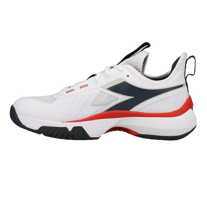 Diadora Finale Ag Tennis Mens White Sneakers Athletic Shoes 179359-D0274
