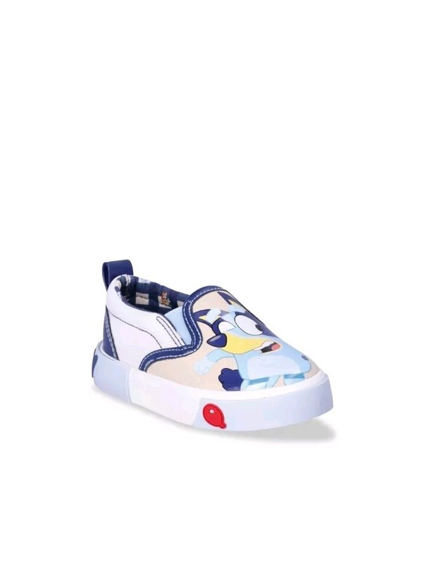 Disney Bluey Toddler Boys' Size 12 Bluey And Bingo Slip-On Sneakers