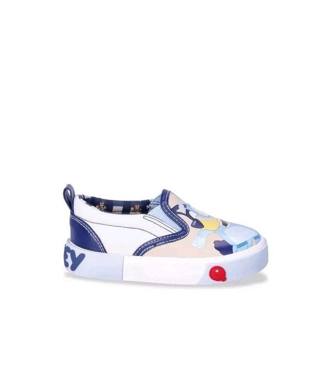 Disney Bluey Toddler Boys' Size 12 Bluey And Bingo Slip-On Sneakers