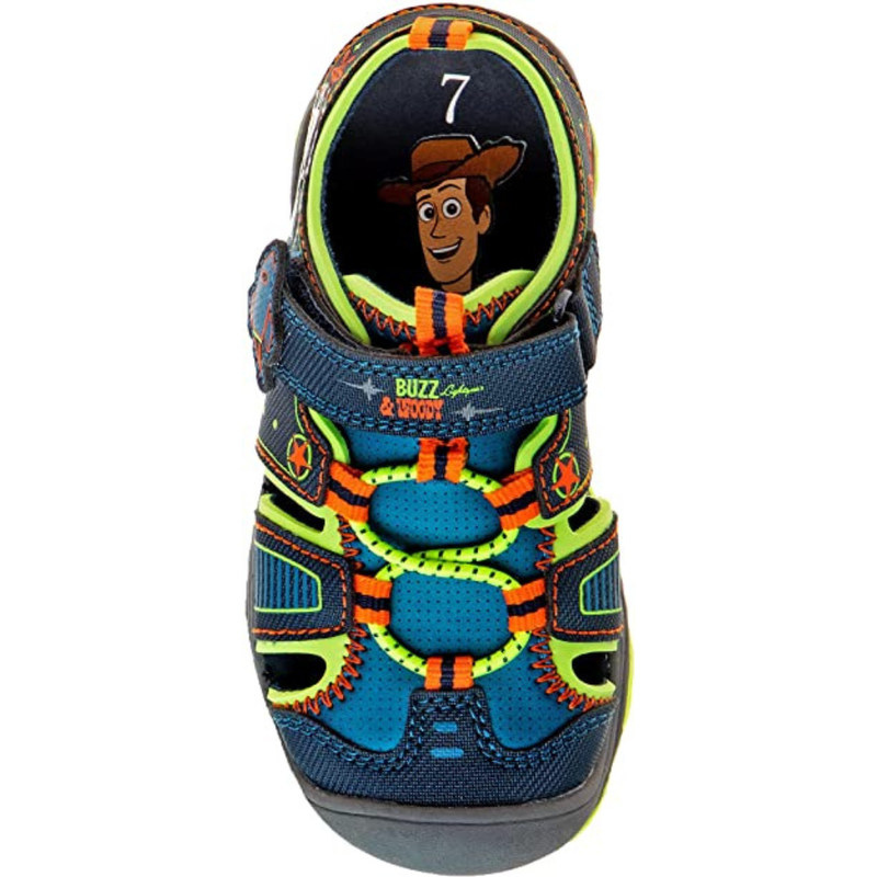 Disney Boys Toy Story Buzz Lightyear Light-Up Sandals