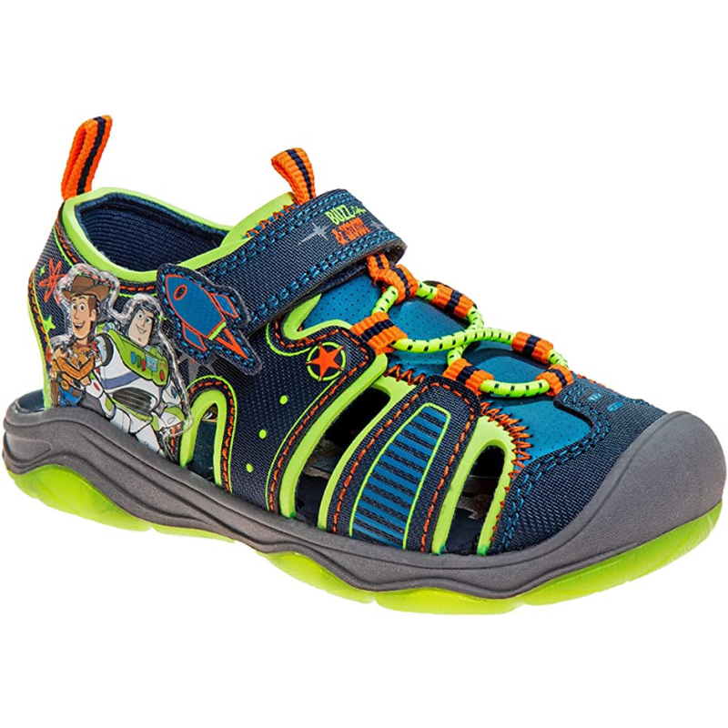 Disney Boys Toy Story Buzz Lightyear Light-Up Sandals