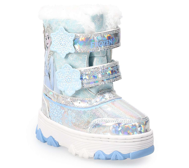 DISNEY FROZEN ANNA & ELSA Waterproof Insulated Snow Boots NWT Size 9 Or 11 $45