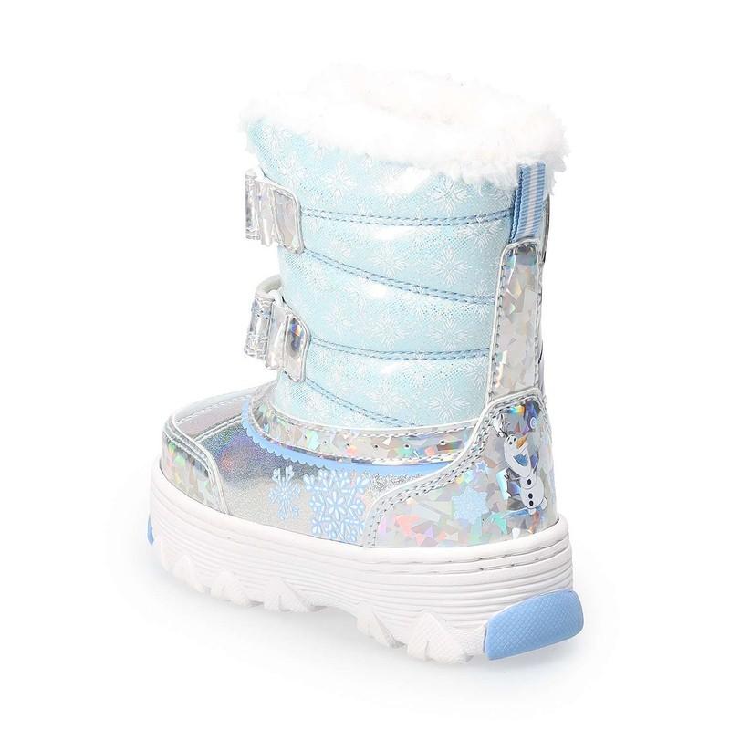 DISNEY FROZEN ANNA & ELSA Waterproof Insulated Snow Boots NWT Size 9 Or 11 $45