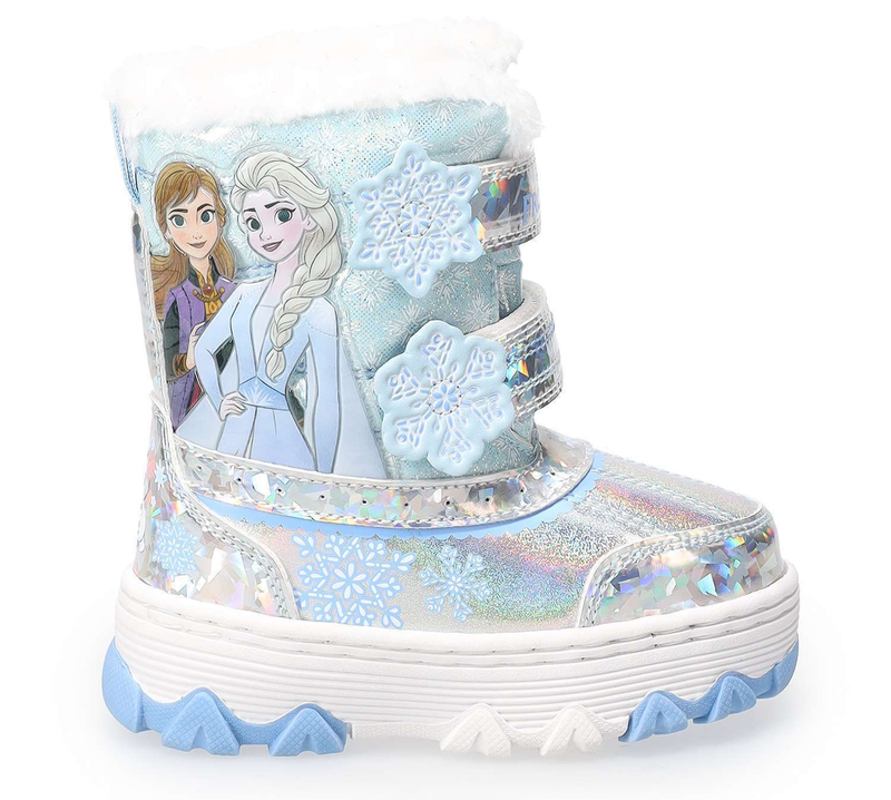 DISNEY FROZEN ANNA & ELSA Waterproof Insulated Snow Boots NWT Size 9 or 11 $45