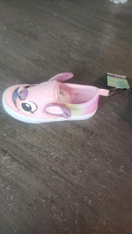 Disney Girls' Stitch And Angel 3D Character Slippers Size 11