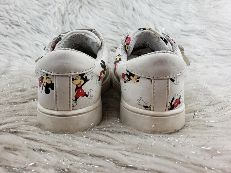 DISNEY Junior Mickey Mouse Easy On Sneakers Kids Size 9